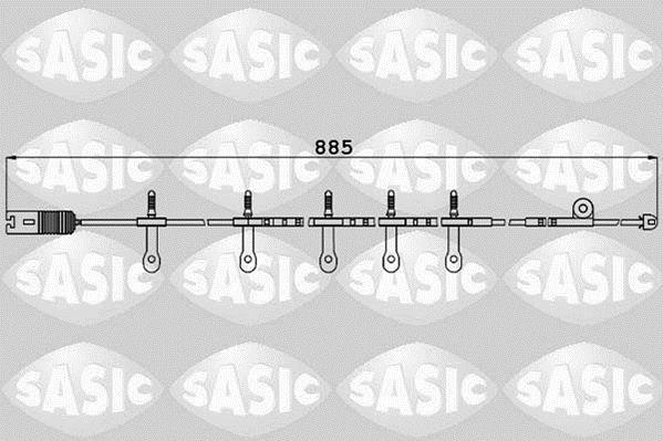 Indicador de desgaste , pastilhas de travão SASIC ref. 6236034