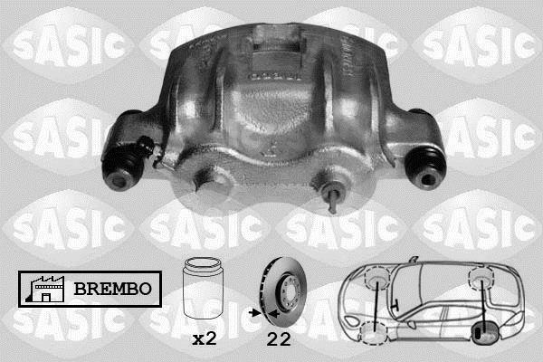 Étrier de frein SASIC ref. 6506041