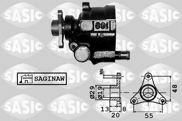 Pompe de direction assistée (Servo direction) SASIC 7074001