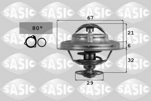 Thermostat d'eau (Calorstat) SASIC ref. 9000087