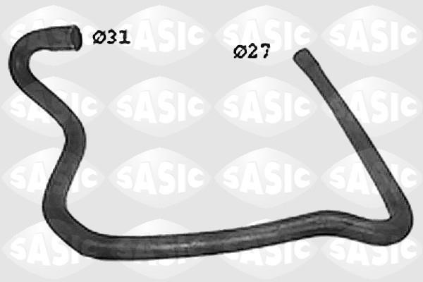 Durite de radiateur (Durite de refroidissement) SASIC ref. SWH0305