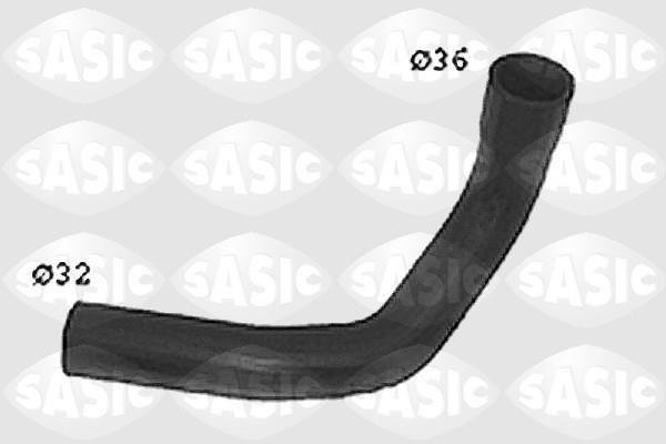 Durite de radiateur (Durite de refroidissement) SASIC ref. SWH0313