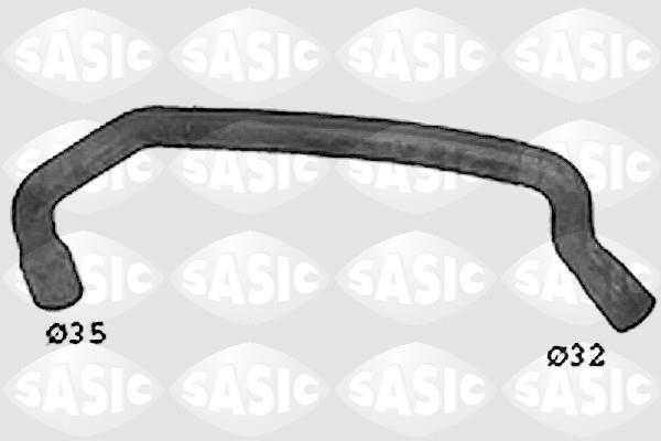 Durite de radiateur (Durite de refroidissement) SASIC ref. SWH0339