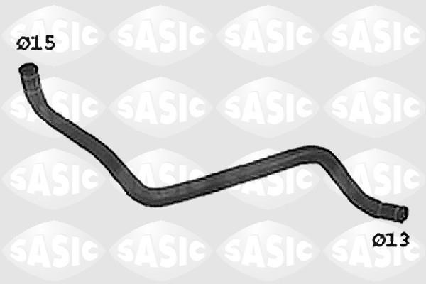 Durite de radiateur (Durite de refroidissement) SASIC ref. SWH0355