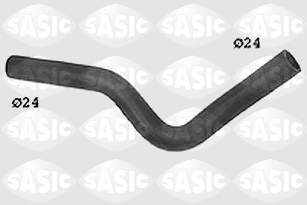 Durite de radiateur (Durite de refroidissement) SASIC SWH0384