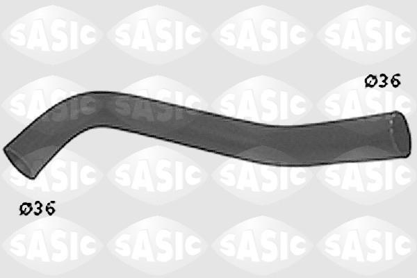 Durite de radiateur (Durite de refroidissement) SASIC ref. SWH0403