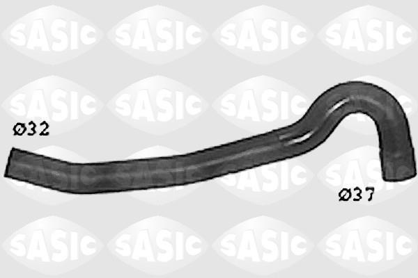 Durite de radiateur (Durite de refroidissement) SASIC SWH0405