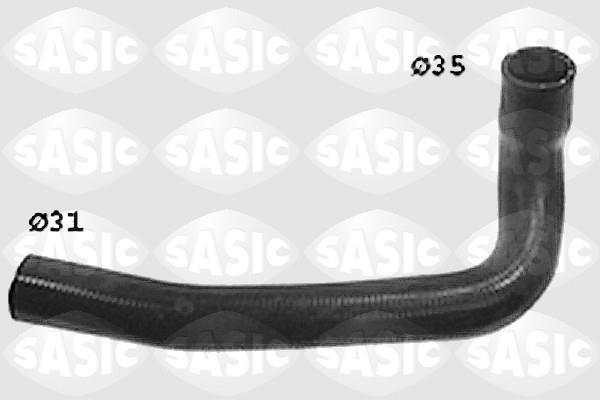 Durite de radiateur (Durite de refroidissement) SASIC SWH0406