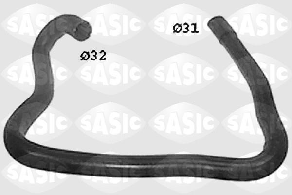 Durite de radiateur (Durite de refroidissement) SASIC ref. SWH0421