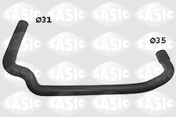 Durite de radiateur (Durite de refroidissement) SASIC ref. SWH0462