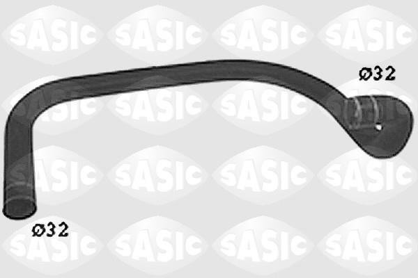 Durite de radiateur (Durite de refroidissement) SASIC ref. SWH0464