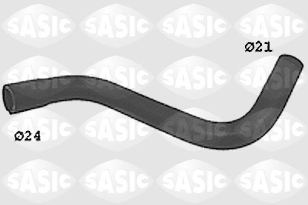 Durite de radiateur (Durite de refroidissement) SASIC SWH0465