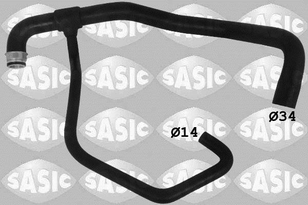 Tubería de radiador SASIC ref. SWH0478