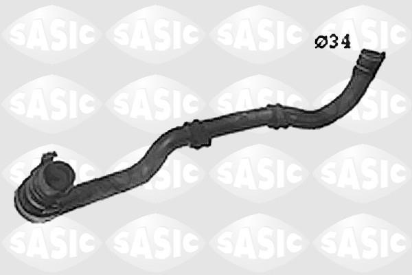 Durite de radiateur (Durite de refroidissement) SASIC ref. SWH0486