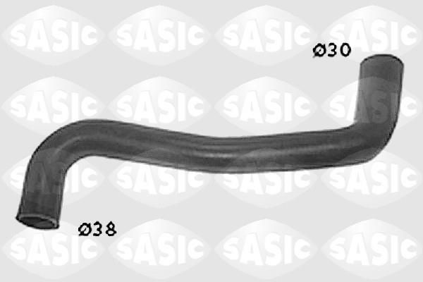 Durite de radiateur (Durite de refroidissement) SASIC ref. SWH0489