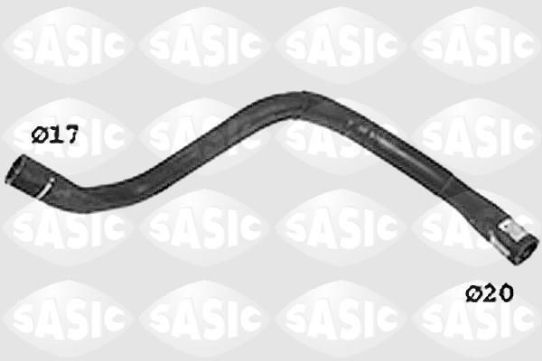Durite de radiateur (Durite de refroidissement) SASIC ref. SWH0510
