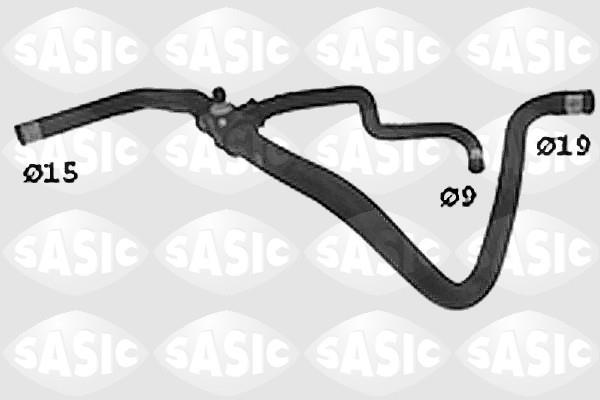 Durite de radiateur (Durite de refroidissement) SASIC SWH0514