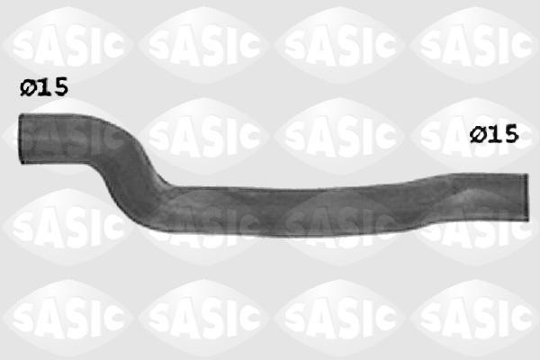 Durite de radiateur (Durite de refroidissement) SASIC SWH0521