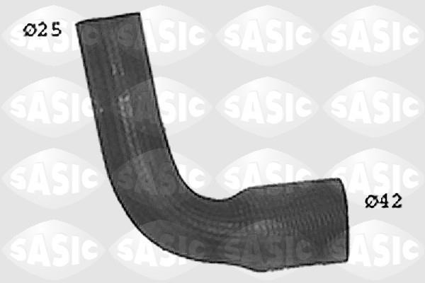 Durite de radiateur (Durite de refroidissement) SASIC SWH4167