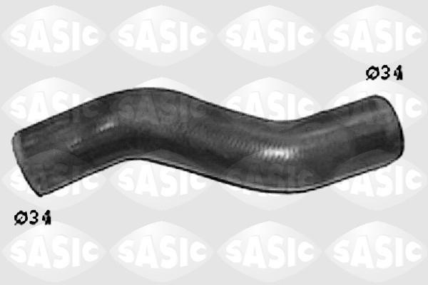 Durite de radiateur (Durite de refroidissement) SASIC ref. SWH4169