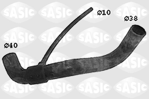 Tubería de radiador SASIC ref. SWH4186