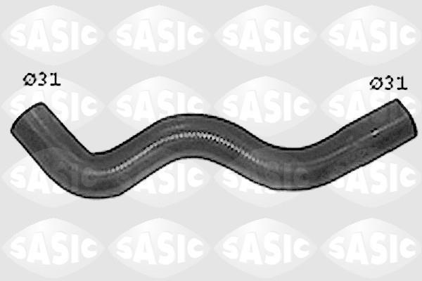 Durite de radiateur (Durite de refroidissement) SASIC ref. SWH4196