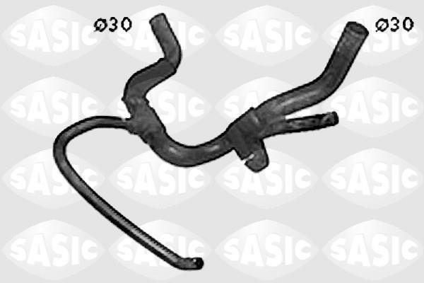 Durite de radiateur (Durite de refroidissement) SASIC SWH4209