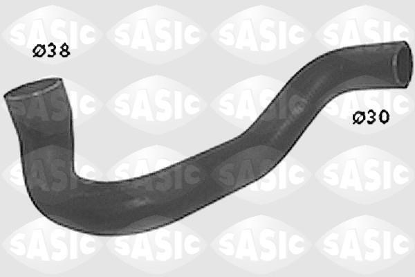 Durite de radiateur (Durite de refroidissement) SASIC SWH4219