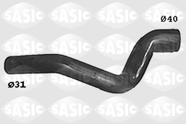 Durite de radiateur (Durite de refroidissement) SASIC ref. SWH4246