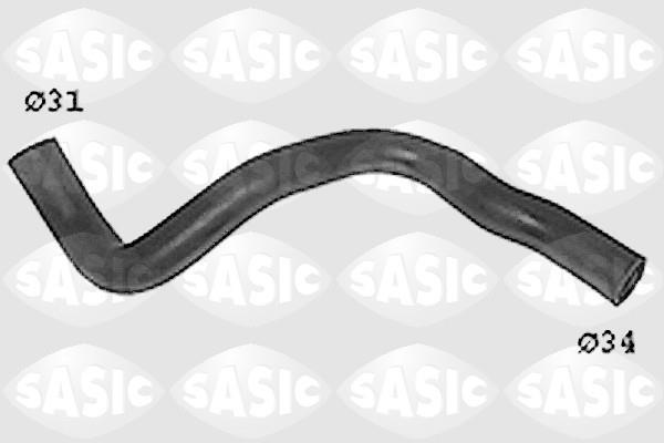 Durite de radiateur (Durite de refroidissement) SASIC ref. SWH4270