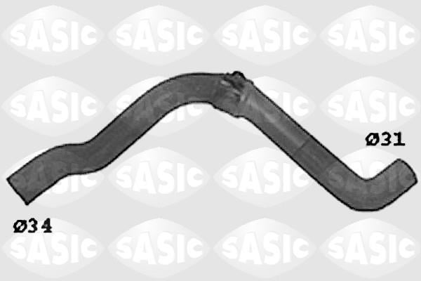 Tubería de radiador SASIC ref. SWH4289