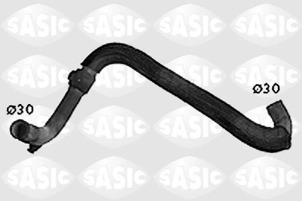 Durite de radiateur (Durite de refroidissement) SASIC ref. SWH4309