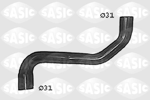 Durite de radiateur (Durite de refroidissement) SASIC ref. SWH4314
