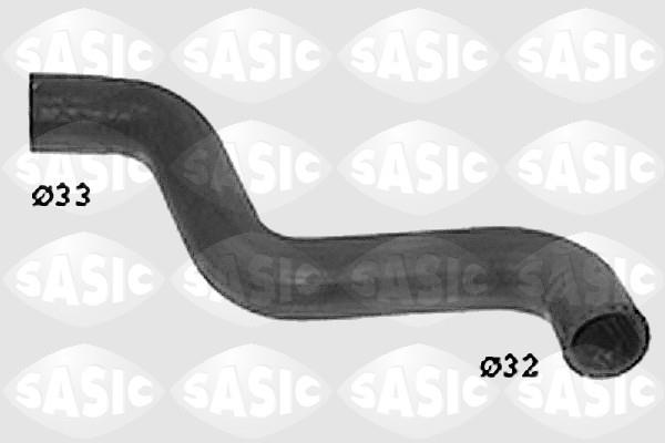 Durite de radiateur (Durite de refroidissement) SASIC SWH6659