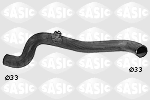 Durite de radiateur (Durite de refroidissement) SASIC SWH6660