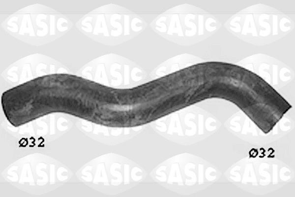 Durite de radiateur (Durite de refroidissement) SASIC ref. SWH6669