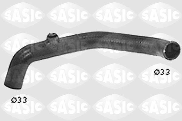 Durite de radiateur (Durite de refroidissement) SASIC ref. SWH6681