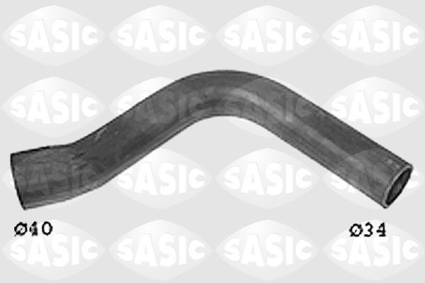 Durite de radiateur (Durite de refroidissement) SASIC ref. SWH6707