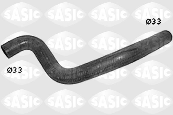 Durite de radiateur (Durite de refroidissement) SASIC ref. SWH6737
