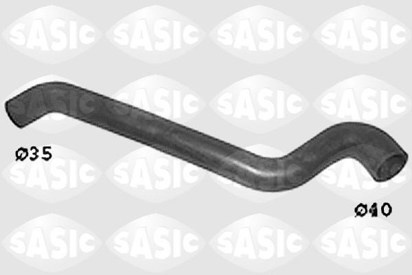 Durite de radiateur (Durite de refroidissement) SASIC ref. SWH6740
