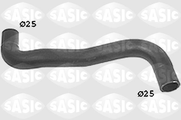 Durite de radiateur (Durite de refroidissement) SASIC ref. SWH6781
