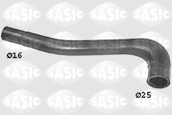 Durite de radiateur (Durite de refroidissement) SASIC ref. SWH6799