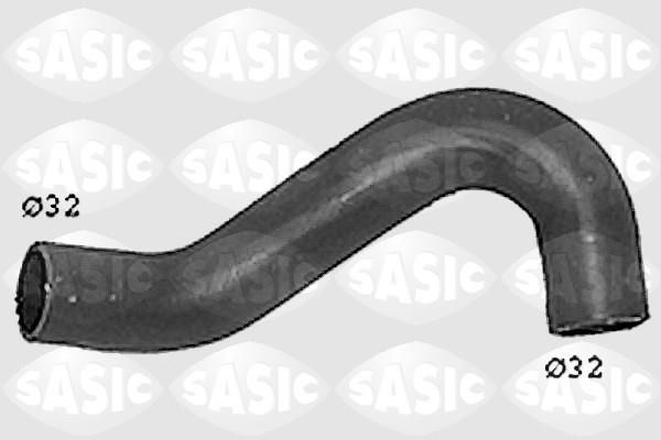Durite de radiateur (Durite de refroidissement) SASIC ref. SWH6800