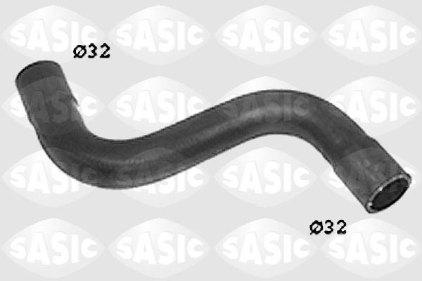 Durite de radiateur (Durite de refroidissement) SASIC SWH6806