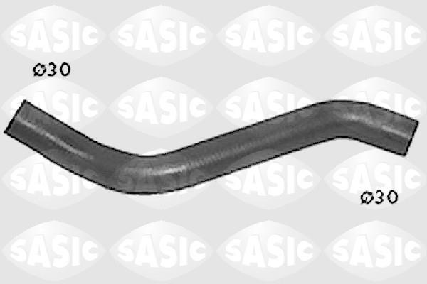 Durite de radiateur (Durite de refroidissement) SASIC ref. SWH6817