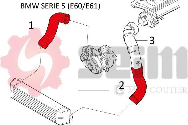 Mangueira do turbocompressor SEIM 981103
