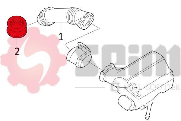 Mangueira do turbocompressor SEIM ref. 981125