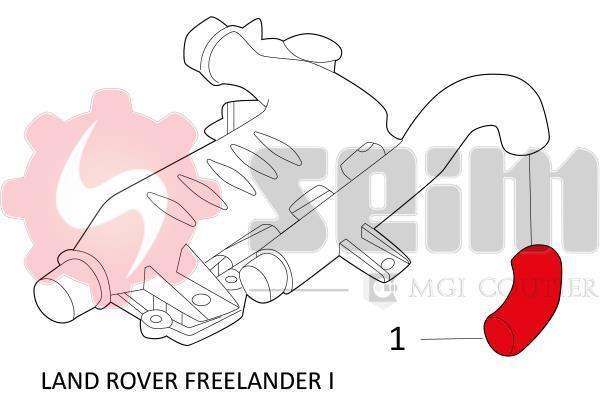 Durite de turbocompresseur (Durite de turbo) SEIM ref. 981344