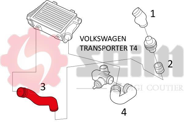 Mangueira do turbocompressor SEIM 981661