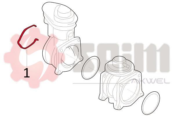 Durite de turbocompresseur (Durite de turbo) SEIM 981679